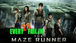 Every Fail In Maze Runner | Everything Wrong With Maze Runner, Mistakes and Goofs