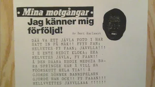 Bert Karlsson om Errol Norstedt