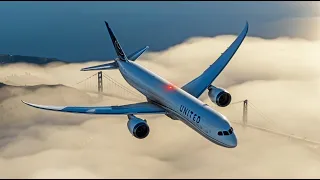 787 BEAUTIFUL VISUALS IN 4K | Sydney - San Francisco | FTSim+ Sounds and HEAVY DEV Mod | MSFS 2020