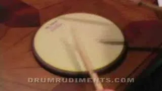 Drum Rudiments #6 - Double Stroke Open Roll - DrumRudiments