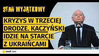 Kryzys w Trzeciej Drodze. Kaczyński idzie na starcie z Ukraińcami. Czarnek chce być premierem