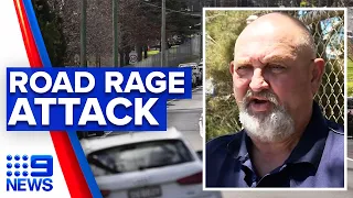 Truck driver attacked by road rage thugs | 9 News Australia