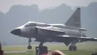 Leuchars Airshow 2013 - Saab Viggen solo display