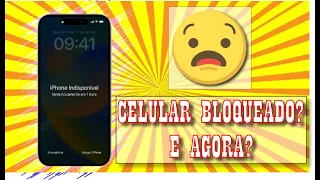 IPHONE BLOQUEADO-INDISPONIVEL-COMO DESBLOQUEAR