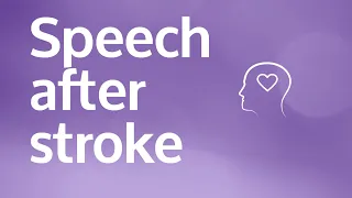 Speech after a stroke