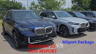 2024 Bmw X5 All New LCI - Non-Msport Vs MSport Package - Differences