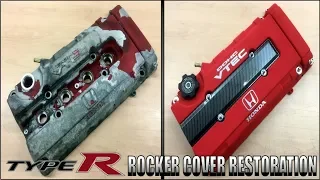 Type R Rocker Cover Restoration ( OEM Wrinkle )