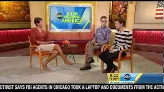 Andrew Garfield & Justin Timberlake : Good Morning America Interview