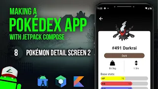 Pokémon Detail Screen (2) - MVVM Pokédex App With Jetpack Compose - Part 8