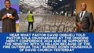 Listen To What Apst David Ogbueli Told Pst Sola Before Supporting him with 10Million Naira At MC2024