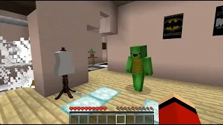 Scary All Scary LUNAR MOONS and monsters vs Paw Patrol House jj and mikey in Minecraft - Maizen