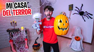 CONSTRUI UNA CASA DEL TERROR EN MI CASA!