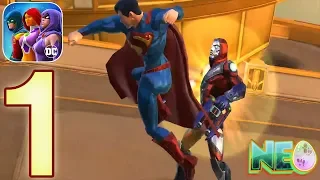 DC Legends: Battle for Justice Gameplay Walkthrough Part 1 (iOS, Android)