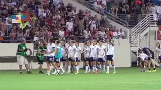 USWNT vs Brazil final 10 minutes and aftermath 11/10/13