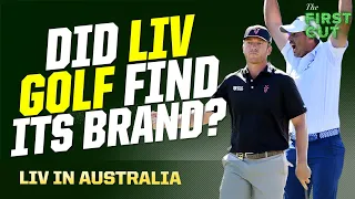 LIV GOLF Finds Its Brand in Australia | The First Cut Golf Podcast