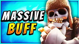 BUFFED GIANT SKELETON EXPLODED into the META! 💣 — Clash Royale