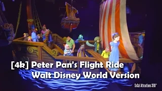 [4K] Peter Pan's Ride  - Walt Disney World Version - Magic Kingdom