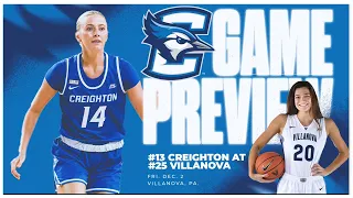 No. 25 Villanova vs No. 13 Creighton | Big East Basketball | 12.2.22