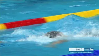 USA 🇺🇸 Mixed 4x100m Medley Relay Final 2017 Fina World Swimming Championship Budapest