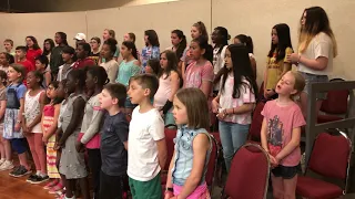 Harmony Choir Rehearses Andy Grammer's "Dont' Give Up on Me"