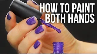 How To Paint Your Nails on Your Dominant Hand! (Nail Polish 101) || KELLI MARISSA