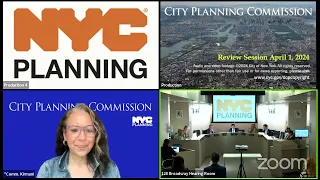 April 1st, 2024: City Planning Commission Review Session