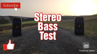 2× JBL PartyBox 310 Stereo Outdoor Soundtest 😱🔥