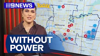 Victoria hit with one of the worst power outages in state’s history | 9 News Australia