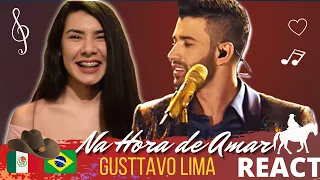 Gusttavo Lima   Na Hora de Amar DVD O Embaixador Ao Vivo - MEXICANA REAGENDO - GVanessa.