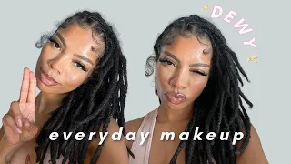 ✨DEWY✨ everyday makeup look | therealcholey