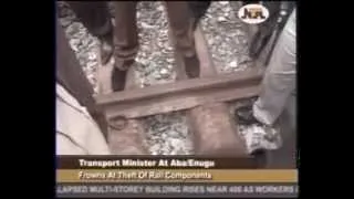 THEFT ON THE RAIL LINES IN ABA