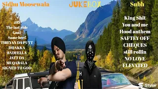 Sidhu Moose Wala X Shubh Mashup/Top Hit Punjabi Audio Jukebox Songs