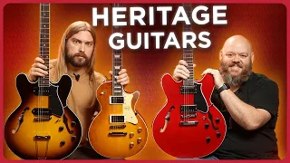 We Finally Got Heritage Guitars! Incredible Boutique Electrics Made in the USA