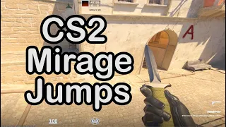 CS2 Movement Guide Mirage • Vanilla Jumps (Easy To Hard)
