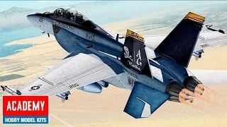 FULL VIDEO BUILD Academy F/A-18F Super Hornet