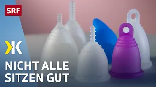 Menstruationstasse im Test: Von «schmerzhaft» bis «gemütlich» | 2021 | Kassensturz | SRF