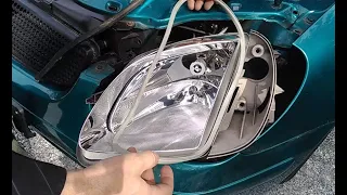 Headlight seal replacement MB SLK 230 -99