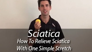 Relieve sciatica with one simple stretch