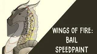Wings of fire: Drawing a Sandwing Hivewing Hybrid Oc