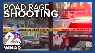 Road rage shooting suspect opens fire at an off-duty cop in downtown Baltimore