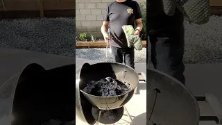 How to: starting a charcoal barbecue