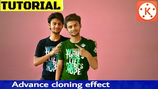 Advanced human cloning effects in kinemaster Tutorials- video editing classes with KineMaster