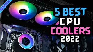 Best CPU Cooler for Ryzen 5-5600X of 2022 | 5 Best CPU Coolers Review