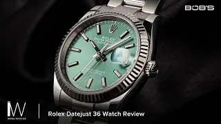 Rolex Datejust 36 Watch Review | Inside Watches Bob's Watches