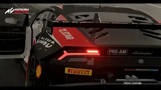 ACC - 4K - Monza - Race 20 min - Rain - Pitstop - Lamborghini Huracan GT3