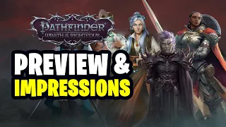 I really like Pathfinder: Wrath of the Righteous (Preview & Impressions)