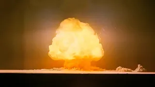 Trinity Test HD Colourization — The First Atomic Explosion, 1945