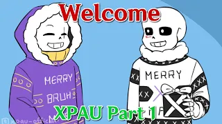 X-Mas Party AU Part 1  - Welcome - Undertale AU Comic Dub