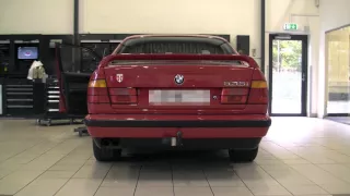 BMW E34 535I gets Supersprint exhaust