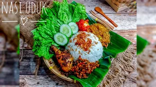 NASI UDUK KOMPLIT DENGAN BERBAGAI MACAM TOPING